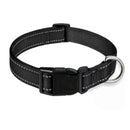 Reflective Dog Collar Strap with Adjustable Safety Nylon Pet Collar Pet Traction Rope Suitable for Small and Medium-Sized Pets