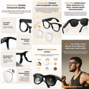 2026 4K HD AI Smart Glasses Chat GPT 800MP Camera Bluetooth Call 290mAh Battery 32GB Voice Assistant Control Smart Glasses 2026