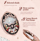 Flower Knows Strawberry Rococo Series Embossed Blush 5g Blush Powder Berry Mary Blusher Palette Makeup Profesional
