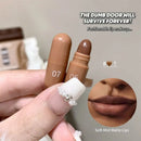 ‌10 Colors Brown Toned Capsule Lipstick Set Smooth Matte Velvet‌ Lasting Mini Lip Balm Smudge Proof High Pigment Lips Makeup Kit