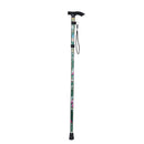Lightweight Elderly Care Gift Aluminum Alloy Made Hiking Poles Non-slip Crutches Folding Trekking Stick Telescopic Walking Cane