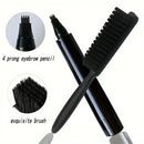 Hot Sale Beard Filling Pen Kit Beard Enhancer Brush Beard Coloring Shaping Tools Waterproof Black Brown Hair Pencil Man Cosmetic