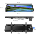 4K HD Car DVR Touch Screen Carplay & Android Auto Dash Cam Night Vision Video Recorder Driving Recorder