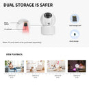 1080P wireless WIFI security camera home CCTV baby monitor full-color  night vision automatic tracking two-way audio ICSEE