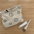 Corduroy Women Cosmetic Bag Large Capacity Makeup Storage Bag Travel Portable Organizer Zipper Wash Bag