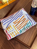 Corduroy Women Cosmetic Bag Large Capacity Makeup Storage Bag Travel Portable Organizer Zipper Wash Bag