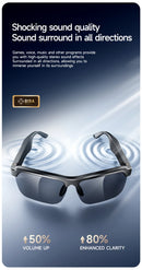 8K AI Smart Glasses With 100MP Camera Chat GPT Touch Sport Sunglasses Bluetooth Call Video Music Player ForMen Women 2025 New