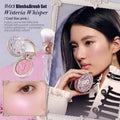 Flower Knows Strawberry Rococo Series Embossed Blush 5g Blush Powder Berry Mary Blusher Palette Makeup Profesional