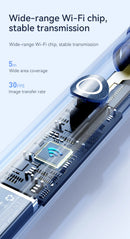 3 in 1 Wi-Fi Enabled Ear Pick Tweezers 12MP Camera Earwax Removal Tool with Rechargeable Battery Ear Cleaner with Tweezers Tools