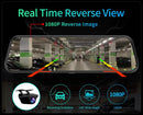 4K HD Car DVR Touch Screen Carplay & Android Auto Dash Cam Night Vision Video Recorder Driving Recorder