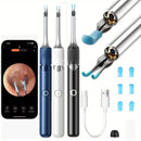3 in 1 Wi-Fi Enabled Ear Pick Tweezers 12MP Camera Earwax Removal Tool with Rechargeable Battery Ear Cleaner with Tweezers Tools