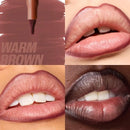 Velvet Brown Lip Liner Pencil Nude Matte Waterproof Non-stick Cup Cherry Red Lip Liner Lip Contour Pen Lipstick Makeup For Woman