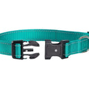 Reflective Dog Collar Strap with Adjustable Safety Nylon Pet Collar Pet Traction Rope Suitable for Small and Medium-Sized Pets