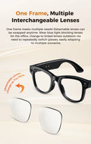 2026 4K HD AI Smart Glasses Chat GPT 800MP Camera Bluetooth Call 290mAh Battery 32GB Voice Assistant Control Smart Glasses 2026
