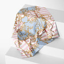 70cm*70cm Fashion 2025 Design Print Silk Square Scarf Women Floral Foulard Horse Hairband Neckerchief Hijab Headband Bandana