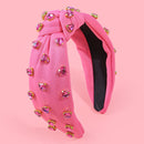 1/3pcs Fashion Valentine's Day Headbands Crystal Love Heart Hairband Headbands Headwear Girls Women Party Hair Accessories