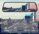 4K HD Car DVR Touch Screen Carplay & Android Auto Dash Cam Night Vision Video Recorder Driving Recorder