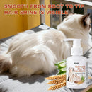 Oatmeal Aloe Pet Conditioner Smooths Prevents Tangling Moisturizing Formula Makes Coat Soft Shiny Long Lasting Fragrance