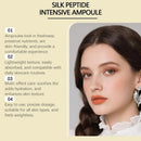 Deep Collagen Silk Peptide Intensive Ampoule Hydrating & Softening Face Serum, Smooths Visible Lines Boosts Glow Skincare 50ml