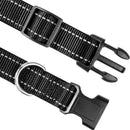 Reflective Dog Collar Strap with Adjustable Safety Nylon Pet Collar Pet Traction Rope Suitable for Small and Medium-Sized Pets