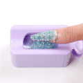 Double Layer Powder Recycling Storage Box Nail Manicure Tool Glitter Sequin Collection Portable Container DIY Accessory Supplies