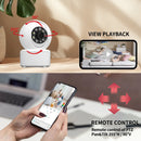 1080P wireless WIFI security camera home CCTV baby monitor full-color  night vision automatic tracking two-way audio ICSEE