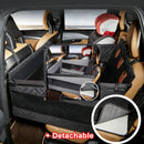 Pet Car Nest Bed, Full Coverage Back Seat Hammock Extender for Cars, Waterproof Scratchproof with Mesh Pocket for All Size Dogs