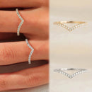 925 Sterling Silver 1.4mm Fashion Simplicity Full Zircon Stackable Plain Ring For Women Daily Party Personalized Fine Jewelry