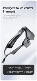 8K AI Smart Glasses With 100MP Camera Chat GPT Touch Sport Sunglasses Bluetooth Call Video Music Player ForMen Women 2025 New