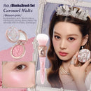 Flower Knows Strawberry Rococo Series Embossed Blush 5g Blush Powder Berry Mary Blusher Palette Makeup Profesional