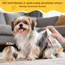 Oatmeal Aloe Pet Conditioner Smooths Prevents Tangling Moisturizing Formula Makes Coat Soft Shiny Long Lasting Fragrance