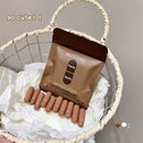 ‌10 Colors Brown Toned Capsule Lipstick Set Smooth Matte Velvet‌ Lasting Mini Lip Balm Smudge Proof High Pigment Lips Makeup Kit