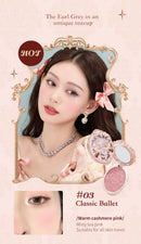 Flower Knows Strawberry Rococo Series Embossed Blush 5g Blush Powder Berry Mary Blusher Palette Makeup Profesional