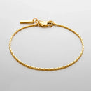 EManco Wire Chain Bracelet Fashion Trend New Personalized Men's White Gold Bracelet Non-Fading Color Wholesale Jewelry