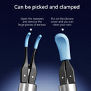3 in 1 Wi-Fi Enabled Ear Pick Tweezers 12MP Camera Earwax Removal Tool with Rechargeable Battery Ear Cleaner with Tweezers Tools