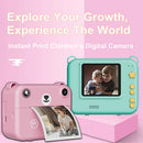 Kids Digital Camera Photography Instant Print Photo 1080P HD With Video Recorder Mini Thermal Printer Educational Birthday Gifts