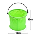 Beach Sand Bucket Toy  Collapsible Bucket Gardening Tool Outdoor Pool Play Tool Kids Summer Water Fun Toy Birthday Gift