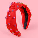 1/3pcs Fashion Valentine's Day Headbands Crystal Love Heart Hairband Headbands Headwear Girls Women Party Hair Accessories