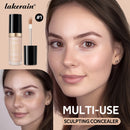 Long-lasting Coverage Concealer Matte Foundation Multi-Use Cream Oil Free Highlight and Retouch Face Makeup Products for Women