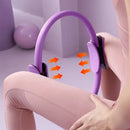 Pilates circle, yoga ring, yoga aid for slimming thighs and strengthening the waist, weight loss and slimming.