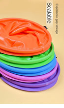 Beach Sand Bucket Toy  Collapsible Bucket Gardening Tool Outdoor Pool Play Tool Kids Summer Water Fun Toy Birthday Gift