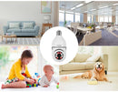 Bulb E27 Surveillance Camera Full Color Night Vision Automatic Human Tracking Zoom Indoor Security Monitor Wifi Miini IP Camera