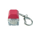 LED Keyboard Fidget Toys Keychain Keyboard Fidget Key Chain Decompression Toys Finger Button Clicker Stress Relief Gifts