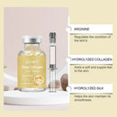 Deep Collagen Silk Peptide Intensive Ampoule Hydrating & Softening Face Serum, Smooths Visible Lines Boosts Glow Skincare 50ml