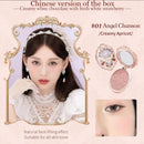 Flower Knows Strawberry Rococo Series Embossed Blush 5g Blush Powder Berry Mary Blusher Palette Makeup Profesional