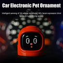 NEW Mangogo Intelligent Car Mounted Electronic Pet Ornaments With Facia Expressions Trendy Vehicle Companion Decorations Fo N1R7