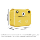 Kids Digital Camera Photography Instant Print Photo 1080P HD With Video Recorder Mini Thermal Printer Educational Birthday Gifts