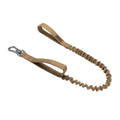 EXCELLENT ELITE SPANKER Short Dog Leash Tactical Dog Bungee Leash Training Jogging Pet Traction Rope Dual Handle Metal Buckle