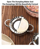 Tainless Steel Dumpling Maker Dumpling Skin Mold Ravioli Maker Press Pie Making Press Wrapper Pastry Maker Kitchen Accessories