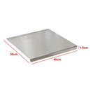 This Stainless Steel Kitchen Cutting Board Is Easy To Clean, Double-sided and Versatile Suitable for Handling Kitchen Vegetables